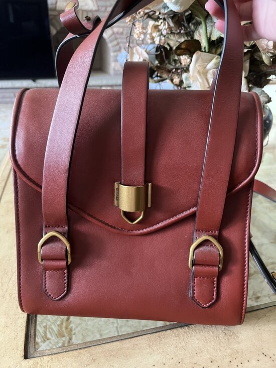 RUDSAK Handbags - RUDSAK Purse/Bag Red Leather